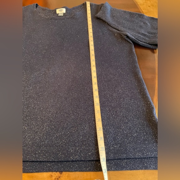 Midnight Blue Sparkly Sweater Size XXL - Picture 7 of 8